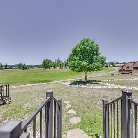 Ruidoso Golf Condo - Patio, Fire Pit And Mtn View! Bagian luar foto