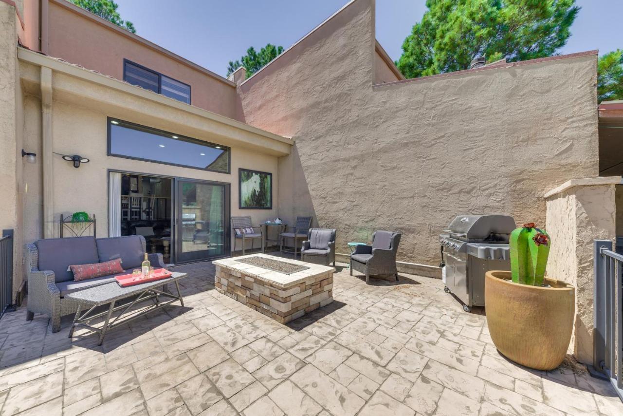 Ruidoso Golf Condo - Patio, Fire Pit And Mtn View! Bagian luar foto