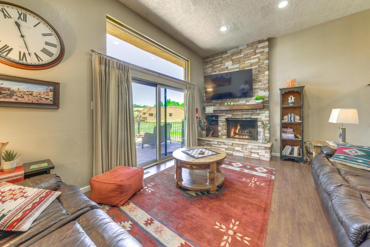 Ruidoso Golf Condo - Patio, Fire Pit And Mtn View! Bagian luar foto